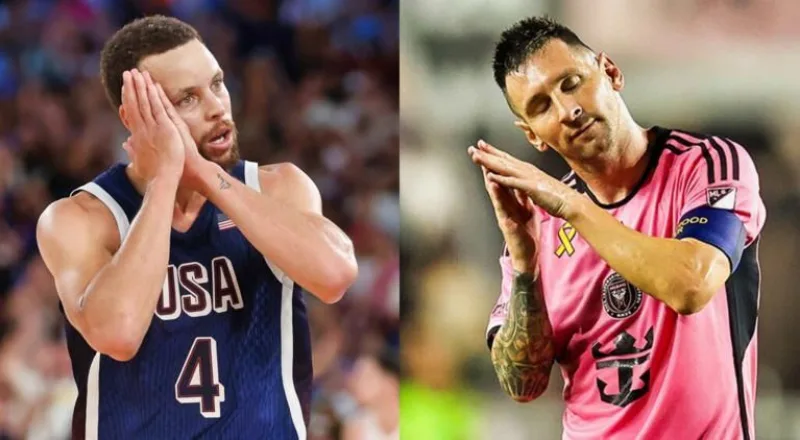 Steph curry lionel messi
