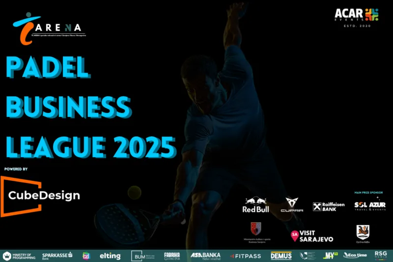 UDARNI VIZUAL MEDIJI PADEL BUSINESS LIGA ACAR EVENTS FINAL