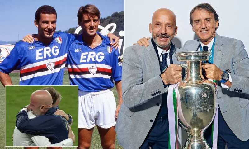 Sampdoria gianluca vialli roberto mancini