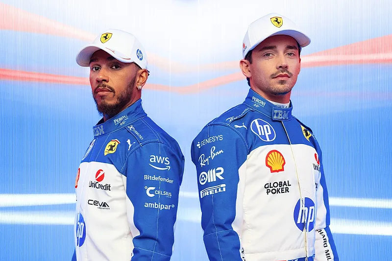 Lewis hamilton charles leclerc ferrari formula 1