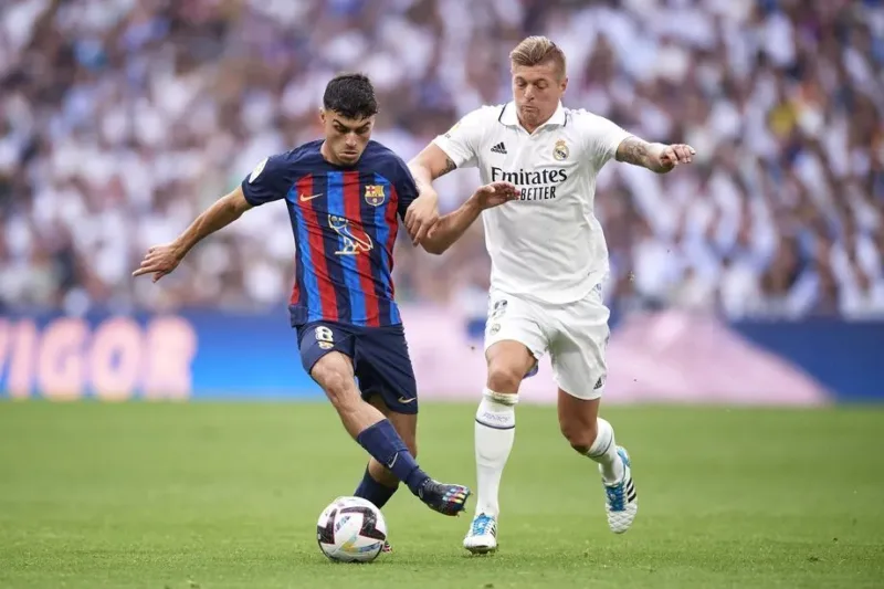 Toni kroos pedri real madrid barcelona