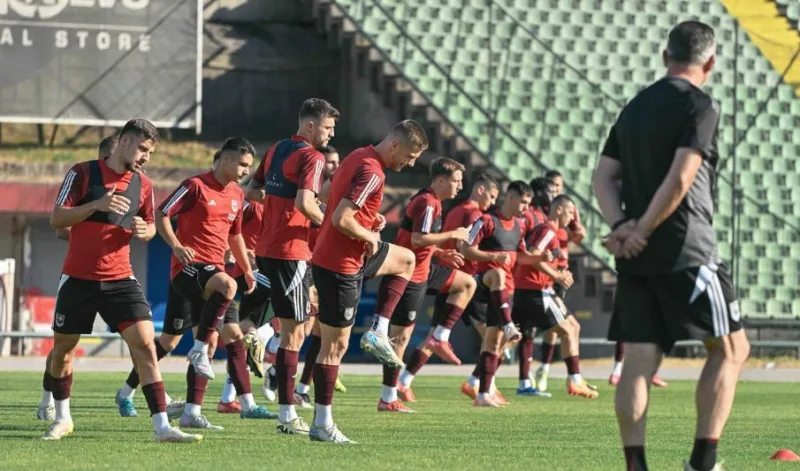 Fk sarajevo trening