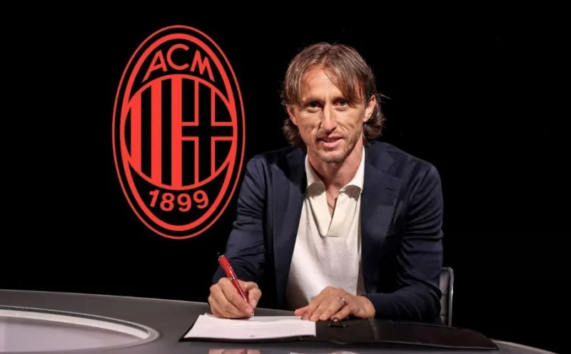 Ac milan luka modric