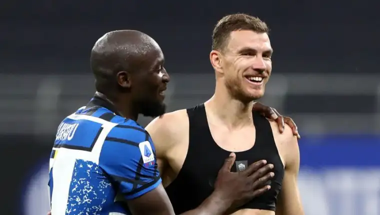 Lukaku dzeko1 1