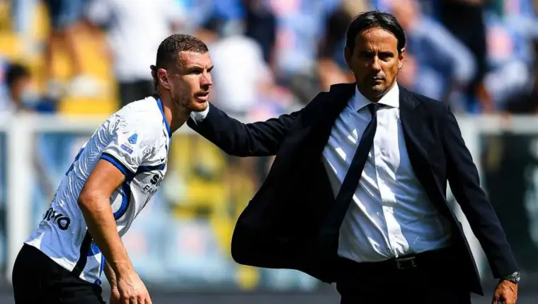 Dzeko inzaghi1