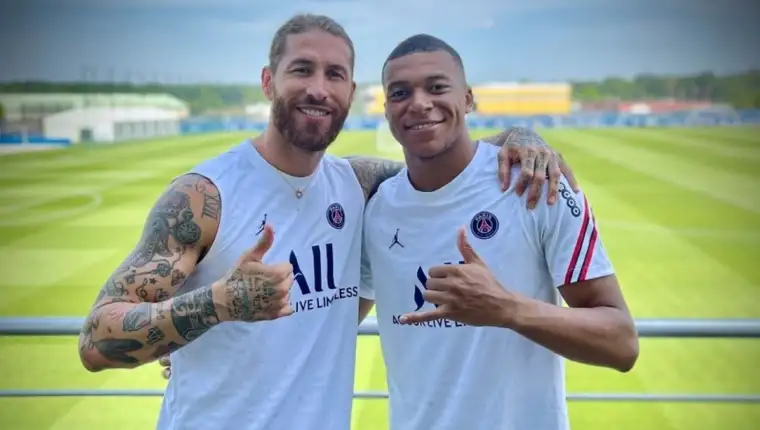 Mbappe ramos