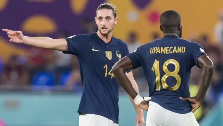 Rabiot and upamecano