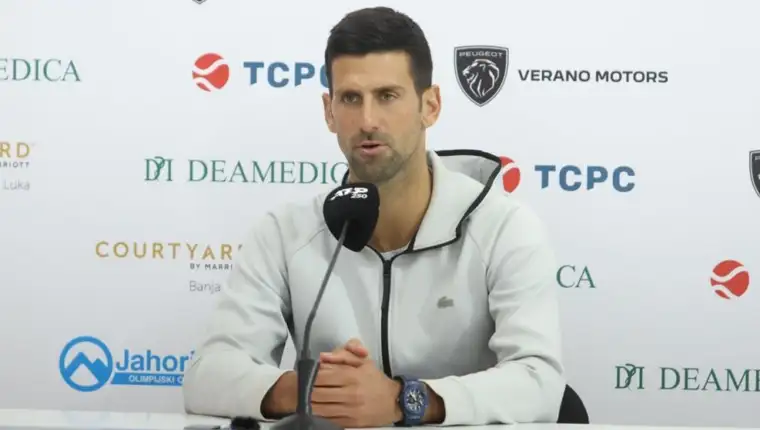 Novak djokara press
