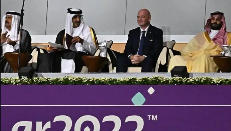Fifa infantino bin salman