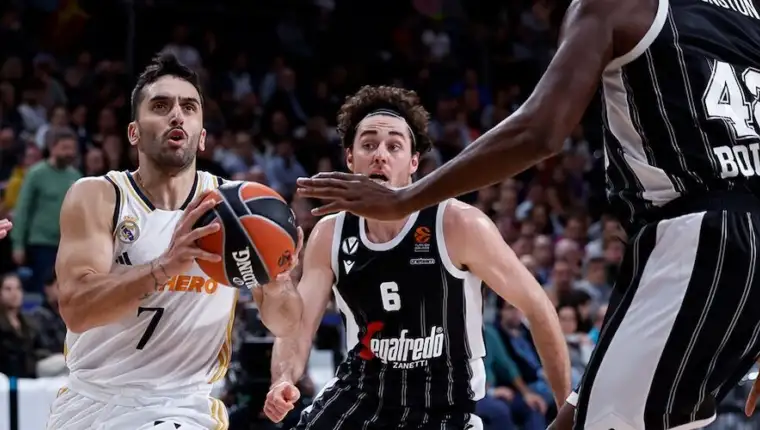 Real madrid virtus bologna campazzo