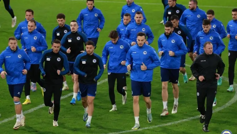 Reprezentacija bih trening luksemburg