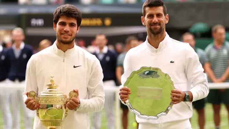 Carlos Alcaraz novak djokovic