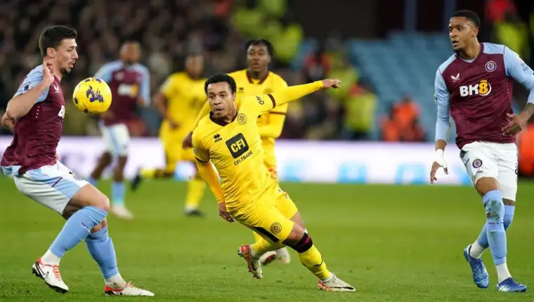 Aston villa sheffield united