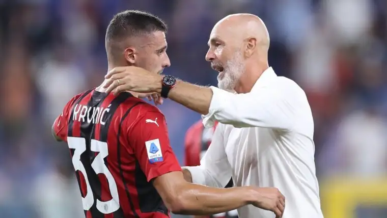 Rade krunic stefano pioli ac milan