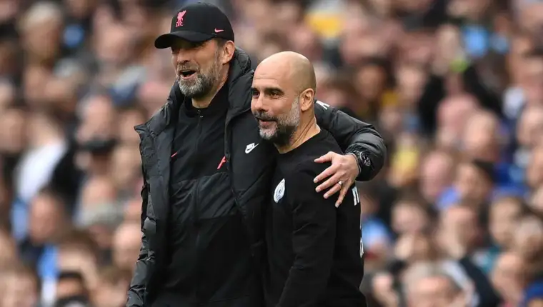 Pep guardiola jurgen klopp