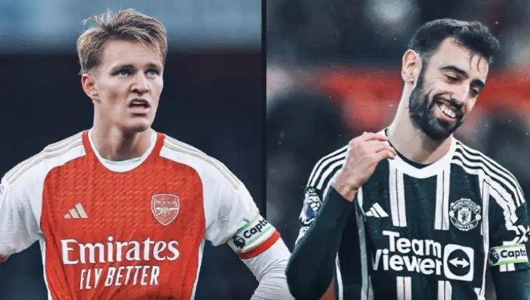 Martin Odegaard i Bruno Fernandes