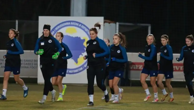 Zenska reprezentacija bih trening