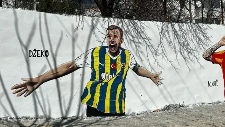 Dzeko mural