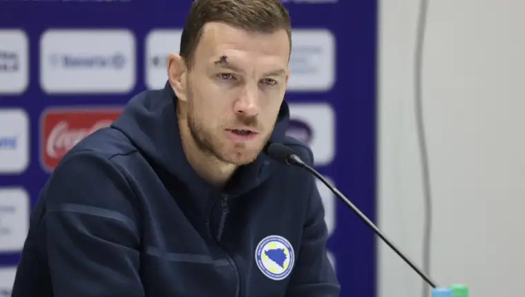 Edin dzeko press