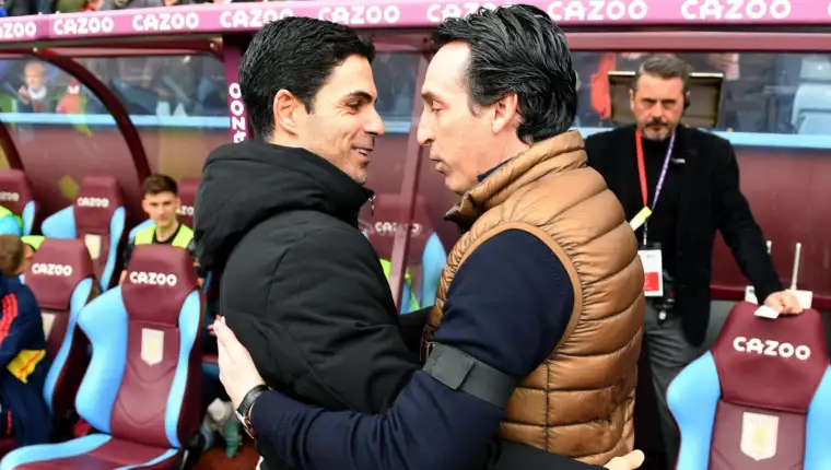Mikel arteta unai emery
