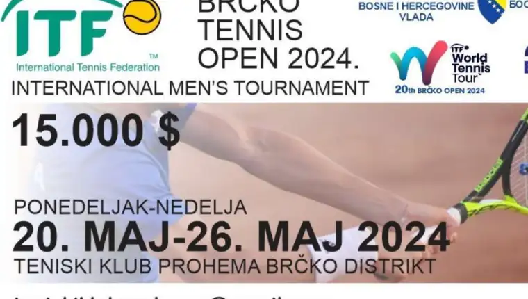 Brcko open 2024 teniski klub prohema