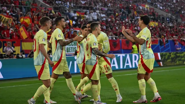 AA 20240624 34960781 34960773 EURO 2024 ALBANIJA I SPANIJA
