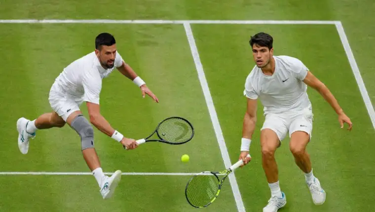 Carlos alcaraz novak djokovic wimbledon