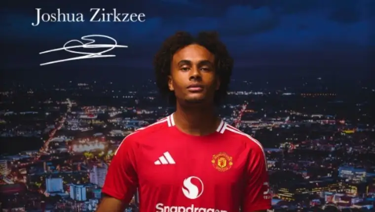 Joshua Zirkzee MAN UTD