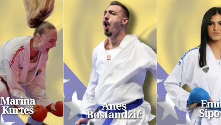 Marina kurtes emina sipovic anes bostandzic karate bih