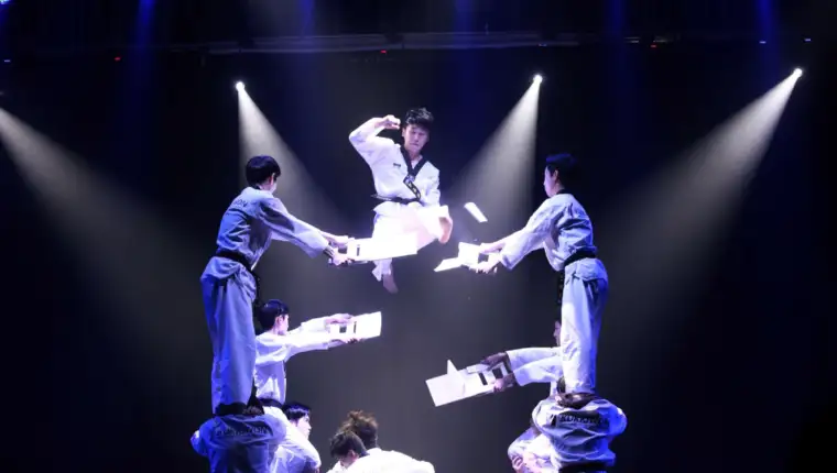Kukkiwon demo team taekwondo scaled