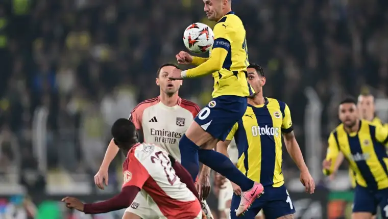 AA 20250123 36842385 36842381 UEFA LIGA EVROPE FENERBAHCE OLYMPIQUE LYON