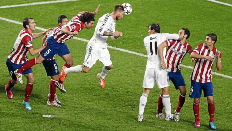 Sergio ramos real madrid atletico madrid