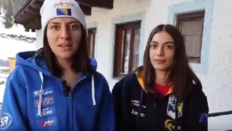 Elvedina Muzaferija i Esma Alic