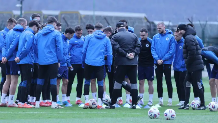 Bih reprezentacija trening1