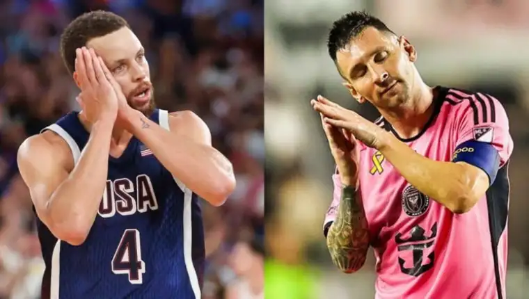 Steph curry lionel messi