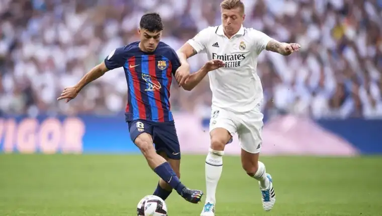Toni kroos pedri real madrid barcelona