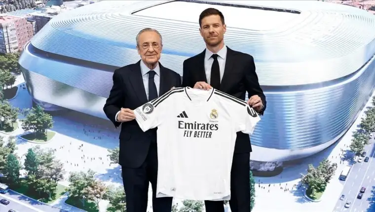 Real madrid xabi alonso florentino perez