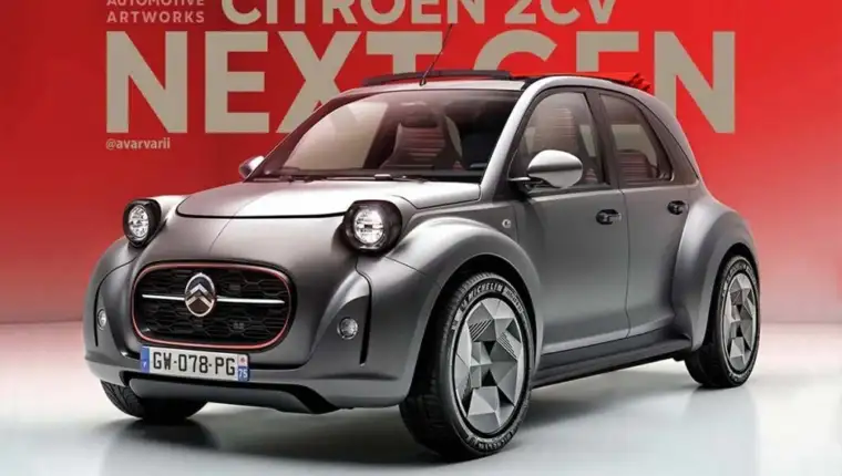 Novosti novi automobili citroen 2cv revival spacek ev render avarvarii 2025 proauto 01 1024x768 1