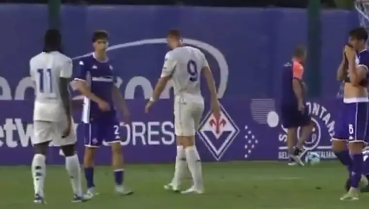 Dzeko Fiorentina