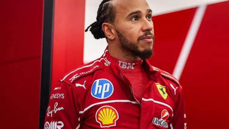 Lewis hamilton ferrari sf 25